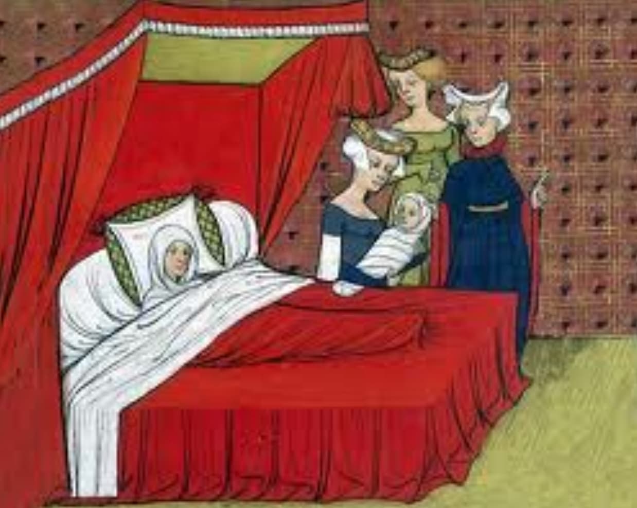 french painters medieval in bedrooms